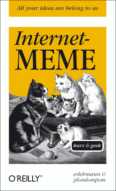 Umschlag des Buches „Internet-Meme — kurz und geek“